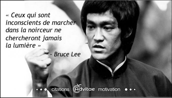 Ceux qui sont inconscients de marcher dans la noirceur ne chercheront jamais la lumière.