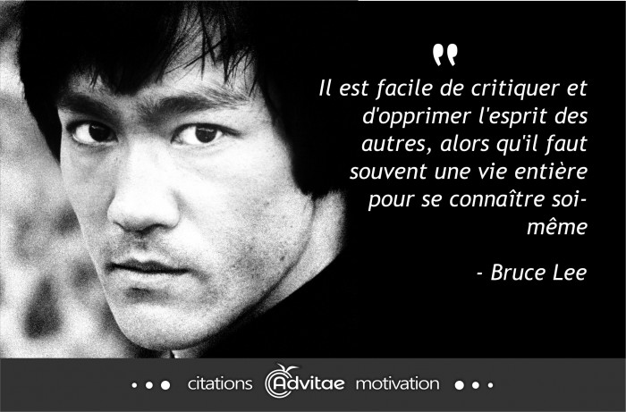 Il est facile de critiquer les autres, alors qu'il faut une vie pour se connatre soi-mme