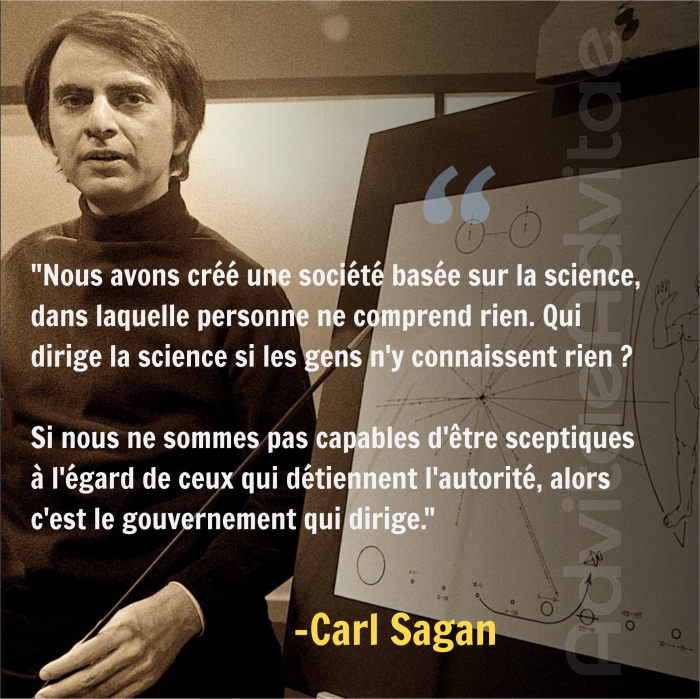 Si nous ne sommes pas capables d'tre sceptiques  l'gard de ceux qui dtiennent l'autorit, alors c'est le gouvernement qui dirige
