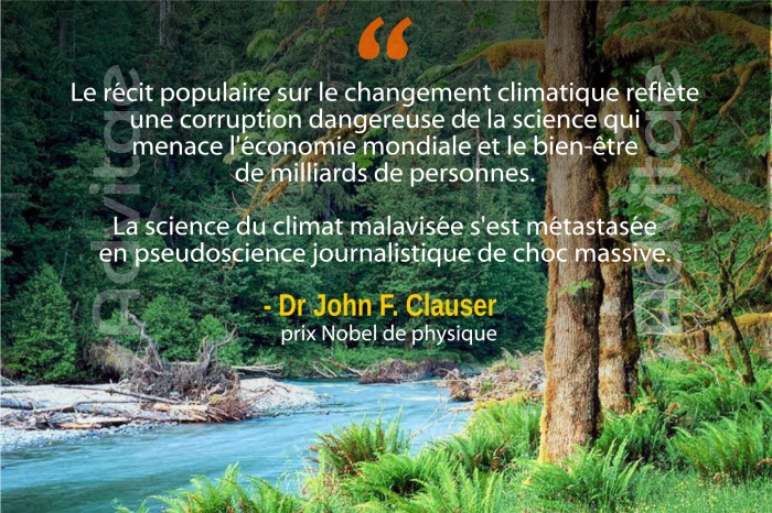 CLAUSER : Le rcit populaire sur le changement climatique reflte une corruption dangereuse de la science mtastase en pseudoscience
