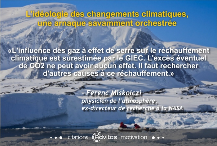 L'influence des gaz  effet de serre sur le rchauffement climatique est surestime par le GIEC