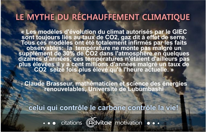 Les modles sur le climat du GIEC ont t totalement infirms par les observations