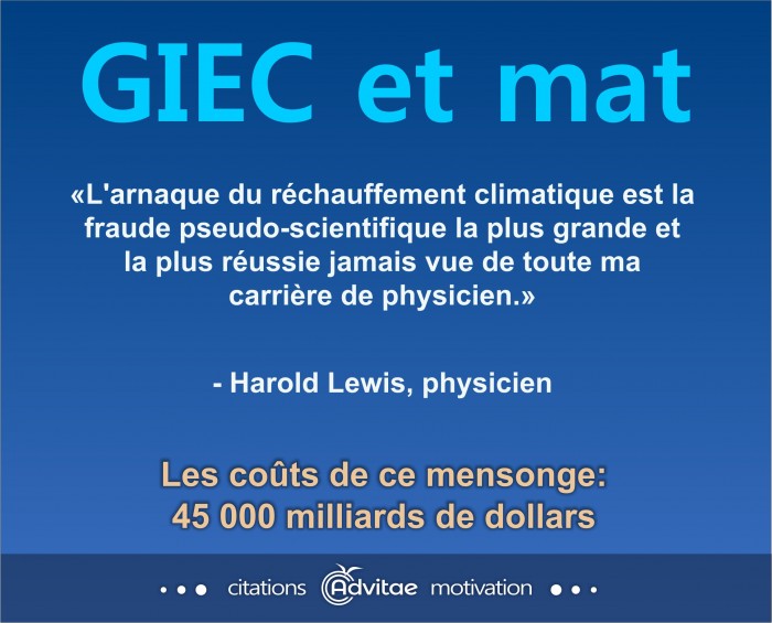 Climat: L'arnaque du réchauffement climatique est une immense fraude pseudo-scientifique