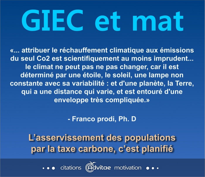 Attribuer le rchauffement climatique aux missions du seul CO2 est scientifiquement imprudent