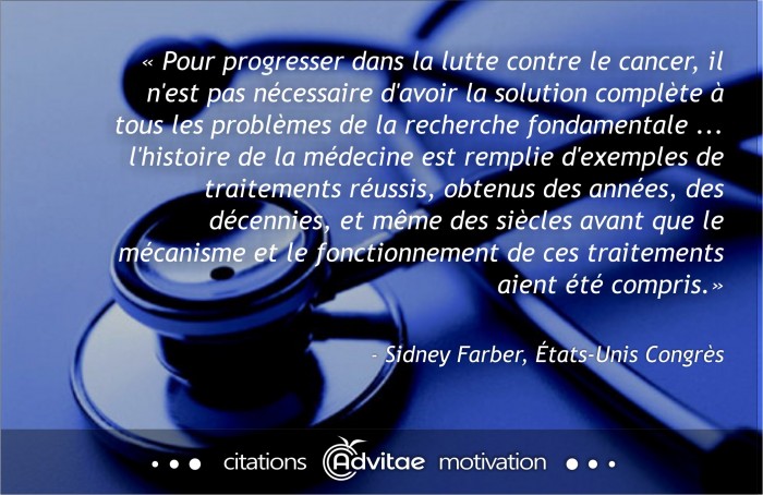 Cancer: l'histoire est remplie d'exemples de traitements russis avant que la recherche ne comprenne