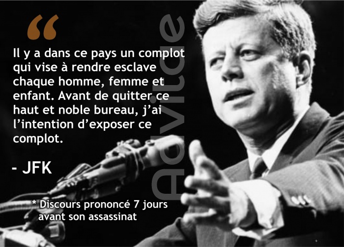  Il y a dans ce pays un complot qui vise  rendre esclave chaque homme, femme et enfant