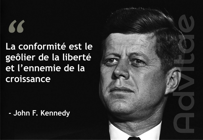La conformit est le gelier de la libert et l'ennemi de la croissance