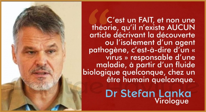COWAN: Personne n'a encore trouvé ce qu'on pourrait appeler un 'virus' dans un fluide biologique. Ils n'en ont jamais trouvé.
