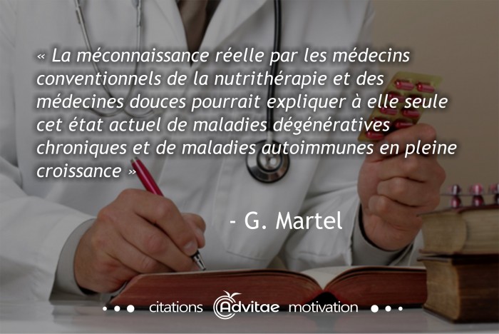L'ignorance sur les bienfaits de la nutrithéapie et les maladies dégénératives reliées ?