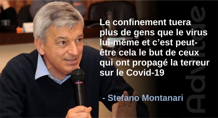 Le confinement tuera plus de gens que le virus lui-mme et cest peut-tre cela le but de ceux qui ont propag la terreur sur le Covid