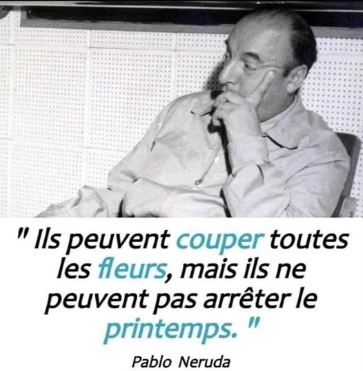 Ils peuvent couper toutes les fleurs, mais ils ne peuvent pas arrter le printemps