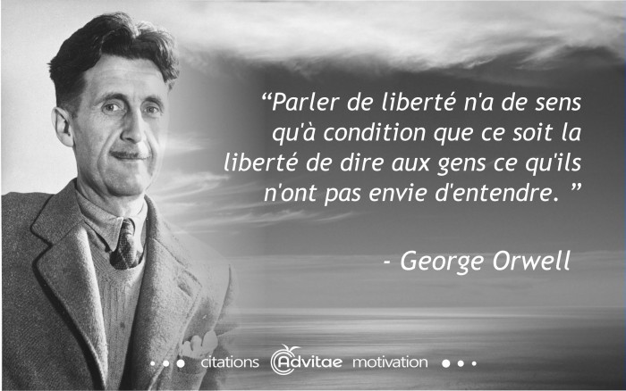 Parler de libert n'a de sens qu' condition qu'on puisse dire ce qu'ils ne veulent pas entendre