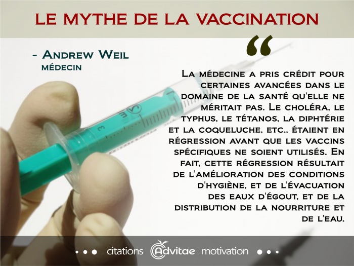 La mdecine a pris crdit pour l'radication de certaines maladies qu'elle ne mritait pas