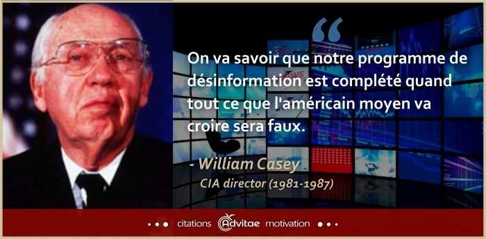 On va savoir que notre programme de dsinformation sera complt quand tout ce que l'amricain moyen va croire sera faux