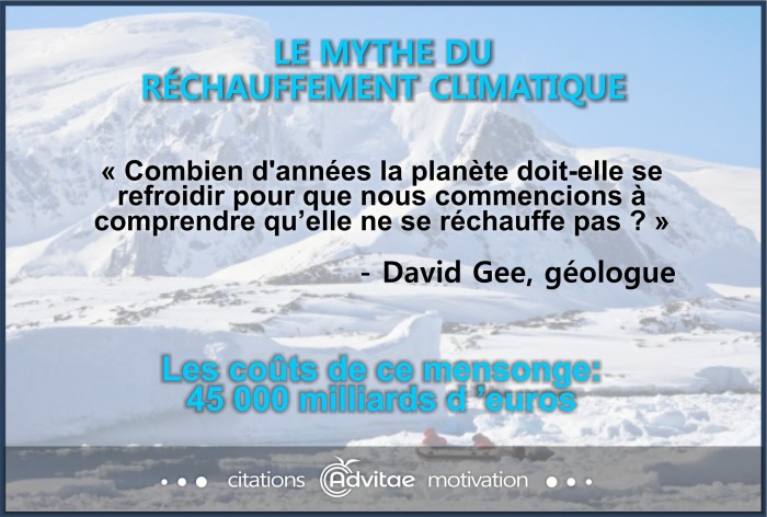 Combien d'annes la plante doit-elle se refroidir pour que comprenions quelle ne se rchauffe pas?