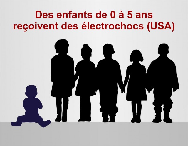 Des enfants de 0-5 ans reoivent des lectro-chocs (ECT) aux tats-Unis