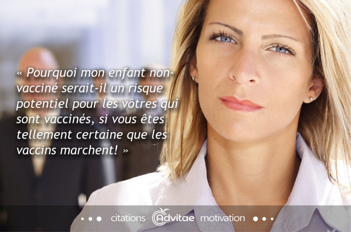 Pourquoi mon enfant serait un risque pour les vôtres, s'ils sont vaccinés?