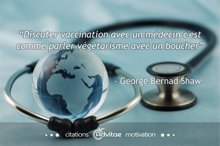 Discuter vaccination avec un mdecin c'est comme parler vgtarisme avec un boucher